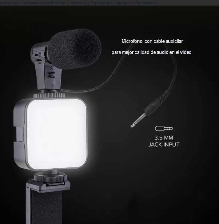 📱✨ TripodPro™ – Tu estudio profesional en la palma de tu mano