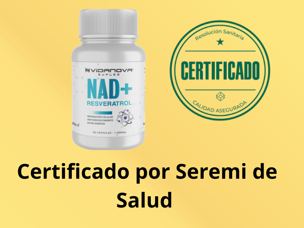 NAD+ RESVERATROL 1000MG 60 CAPS ORIGINAL